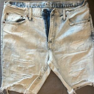 Mens jean shorts